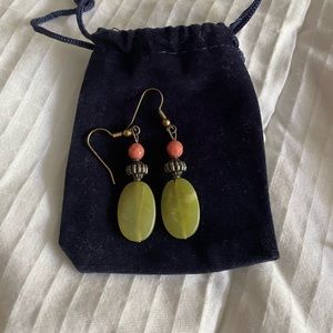 Handmade beaded earrings